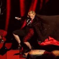 (video) madonna fall: has brit awards stumble bettered fifa president sepp blatter’s tumble?
